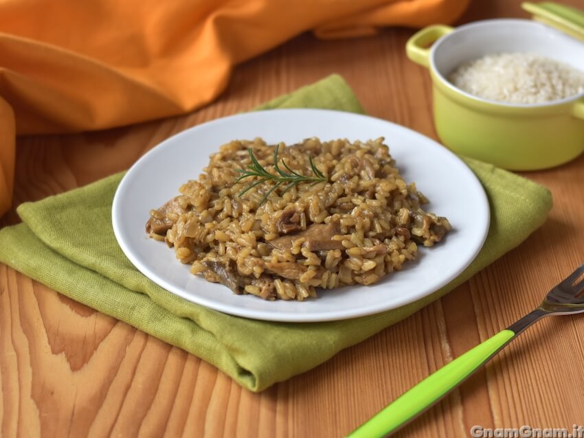 Risotto ai funghi porcini secchi