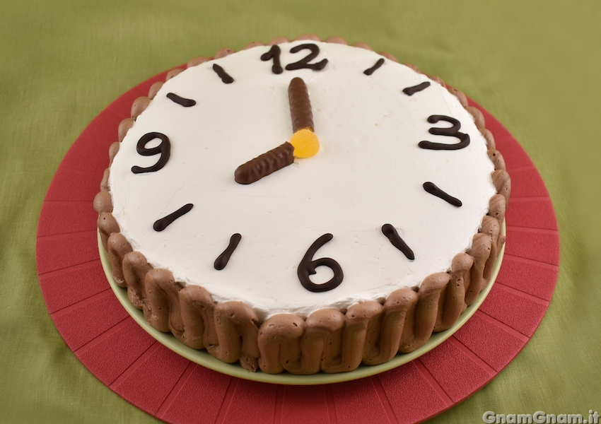 Torta orologio