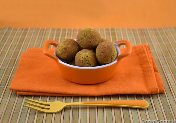 Polpette di zucca e lenticchie