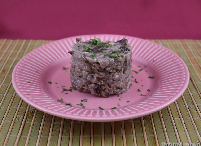 Risotto radicchio e brie