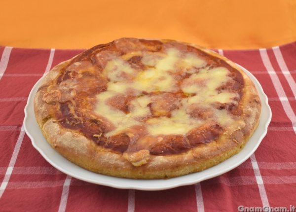 Pizza con lievito di birra secco