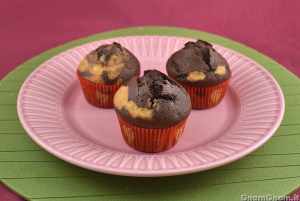 Muffin bicolore