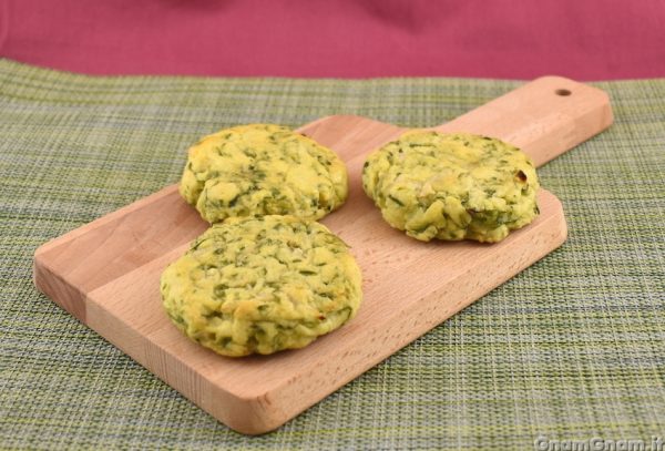 Medaglioni di patate e zucchine