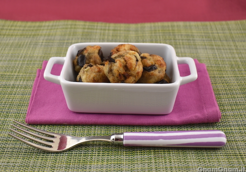 Polpette tonno e melanzane