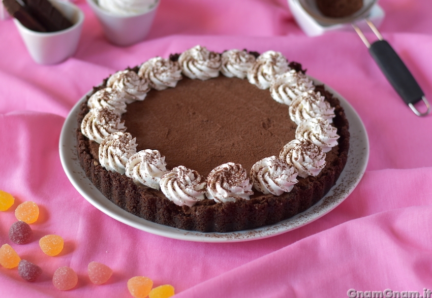 Torta mousse al cioccolato