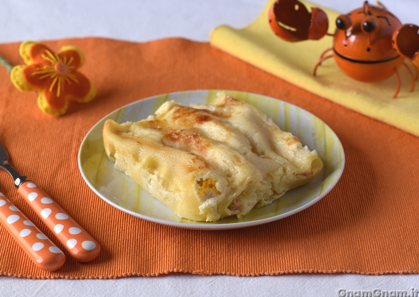 Cannelloni al salmone - La ricetta di Gnam Gnam