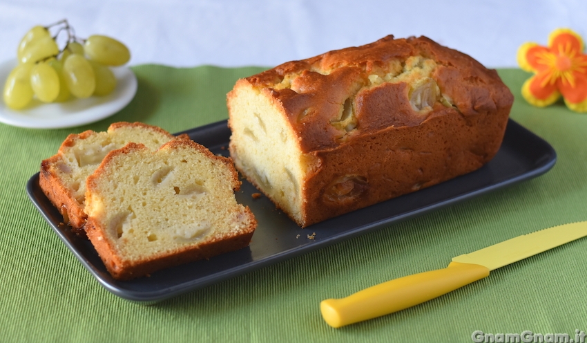 Plumcake all’uva