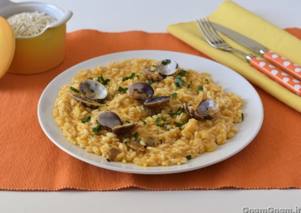 Risotto zucca e vongole