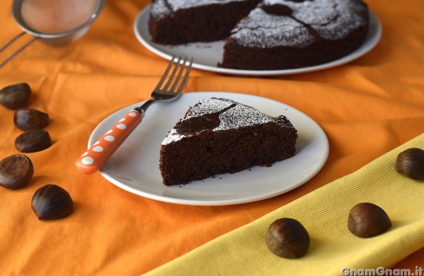 Torta di castagne