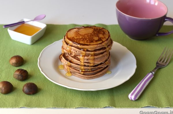 Pancake alle castagne