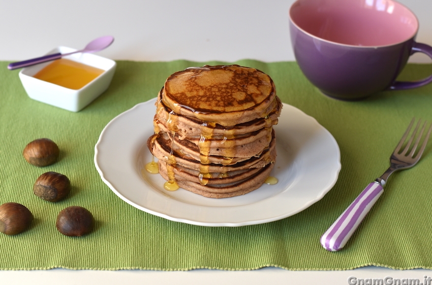 Pancake alle castagne