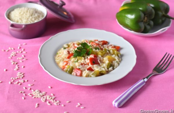 Risotto ai peperoni