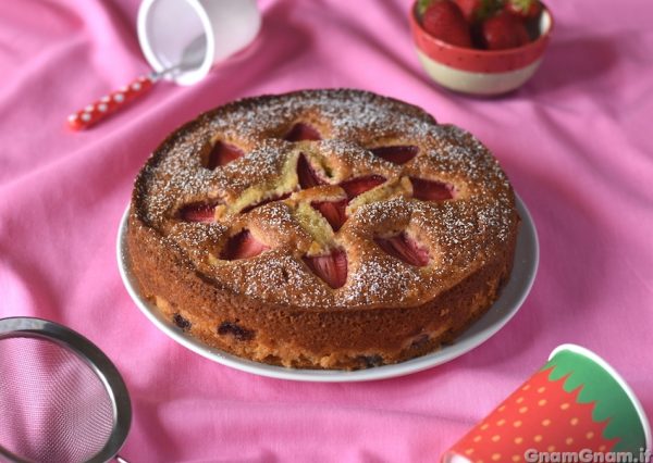 Torta 7 vasetti alle fragole