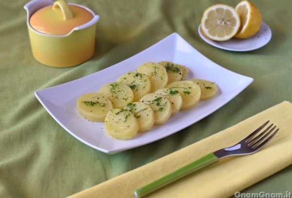 Insalata di patate al limone