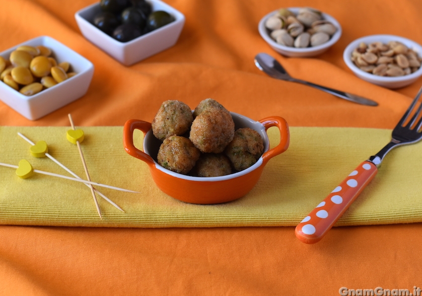 Polpette di pollo e zucchine