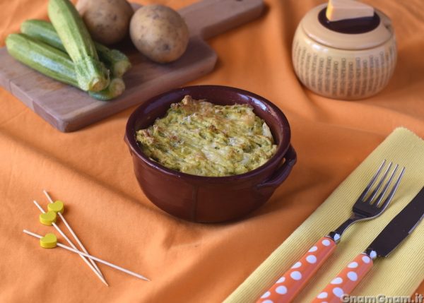 Sformato di patate e zucchine