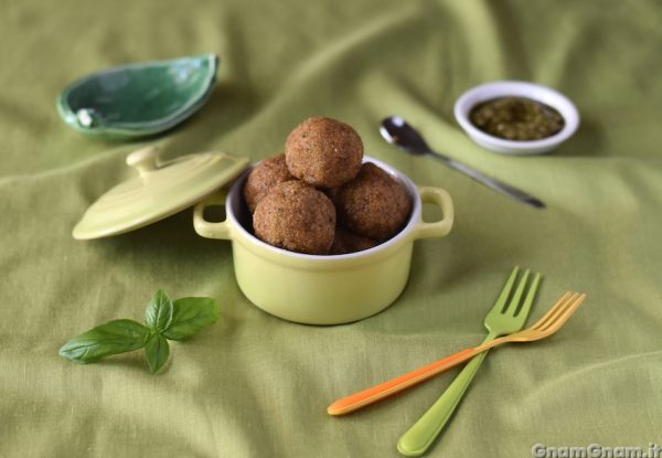 Polpette al pesto