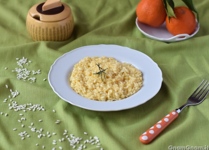 Risotto al mandarino