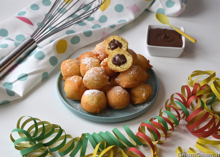 Frittelle alla nutella veloci Foto finale