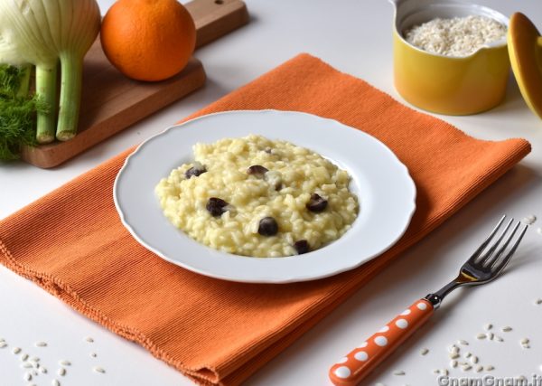 Risotto finocchi e arance