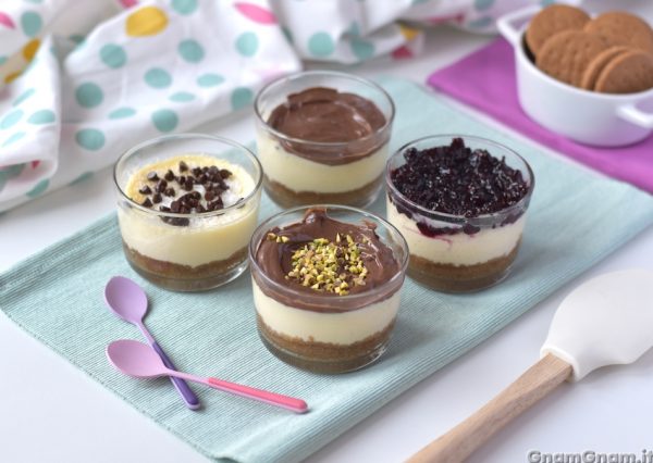 Cheesecake al microonde