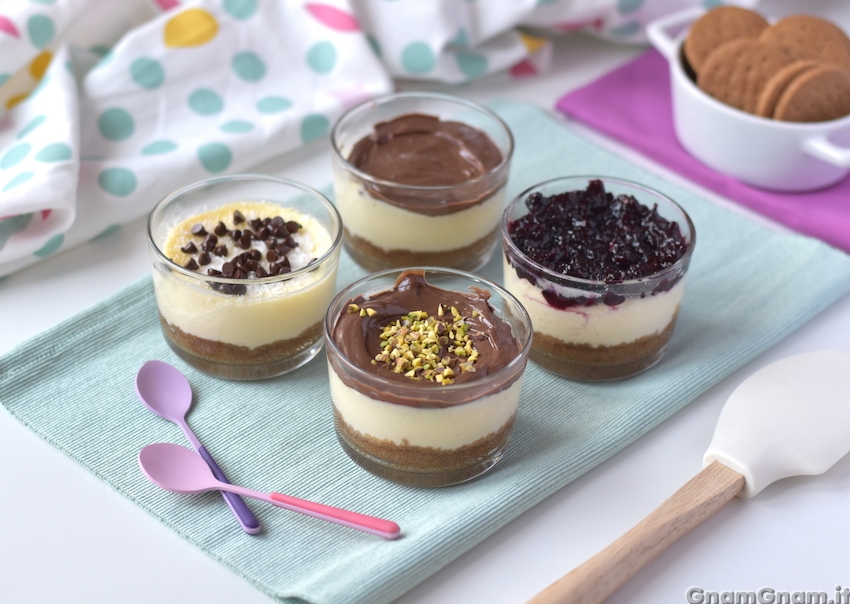 Cheesecake al microonde