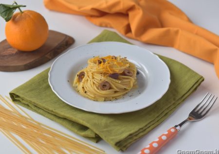 Spaghetti all'arancia