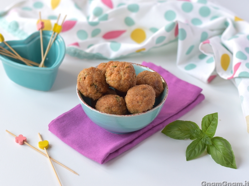 Polpette pesce spada e zucchine