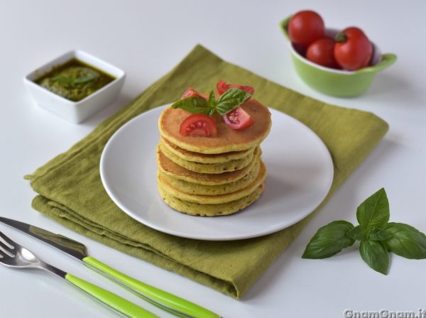 Pancake al pesto