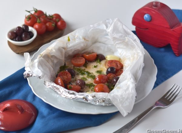 Pesce spada al cartoccio in padella