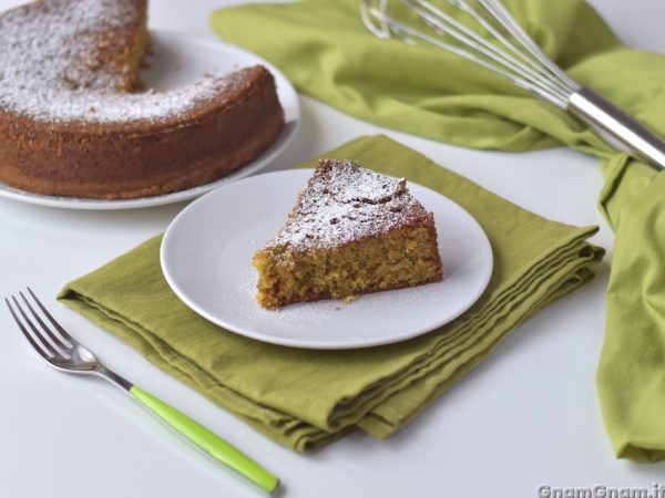 Torta caprese al pistacchio