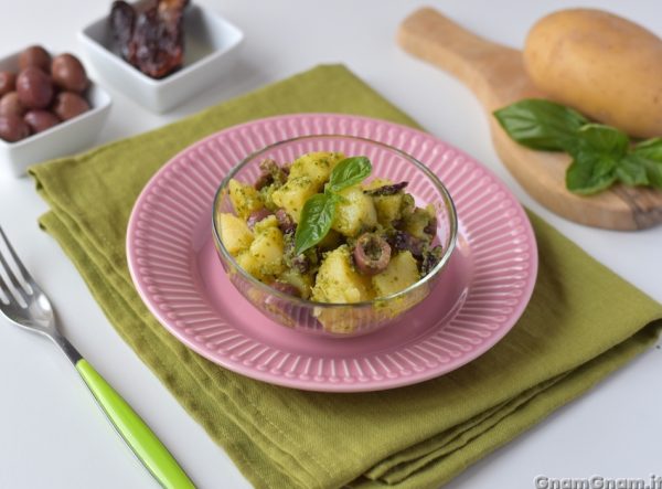 Insalata di patate e pesto