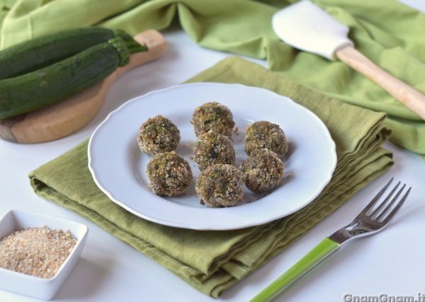 Polpette zucchine e lenticchie