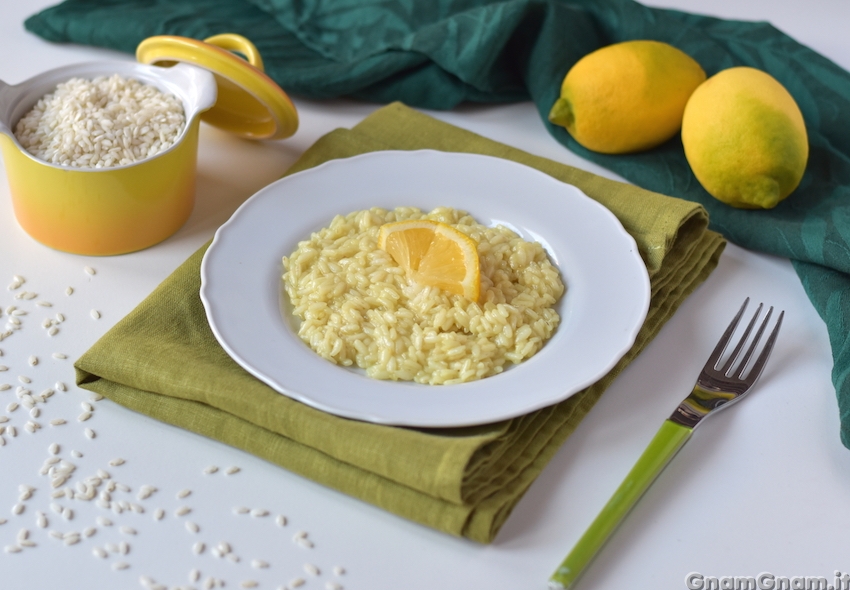 Risotto al limone