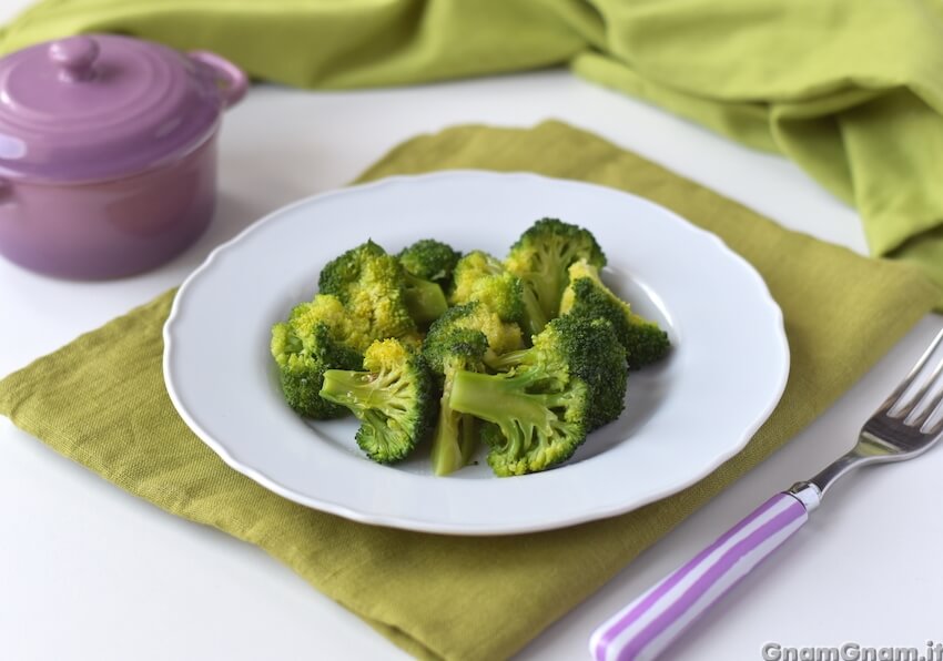 Broccoli al microonde