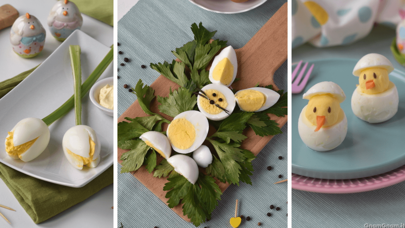 6 idee originali per servire le uova sode