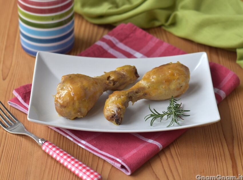 Cosce di pollo in padella