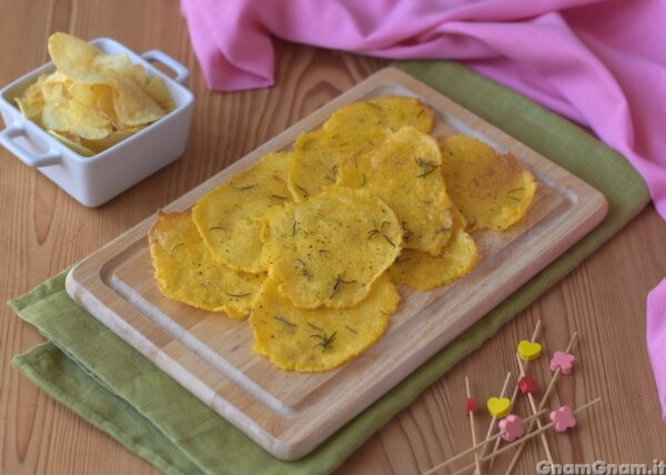 Chips di polenta