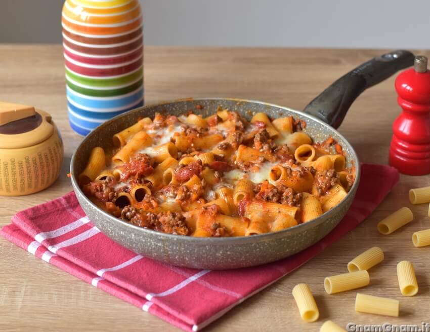 Pasta al forno in padella