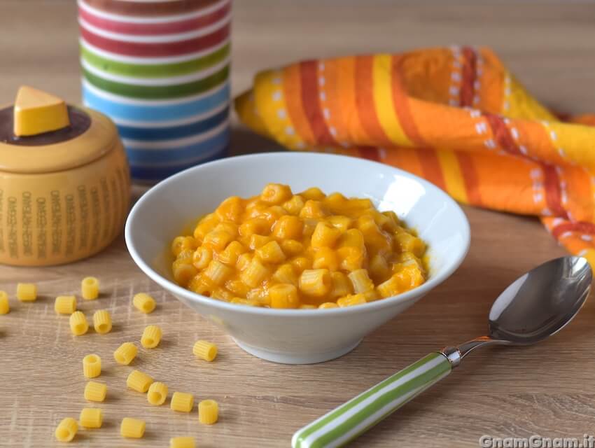 Pastina con la zucca
